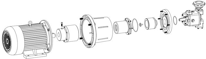 GME Electric Motor Coupling