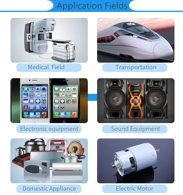 Application of strong circle magnets