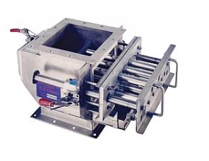 Separador magnètic tipus calaix per a aliments