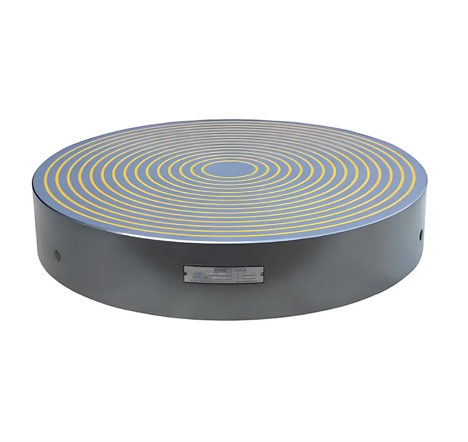 Mandril electromagnètic rodó amb pals concèntrics